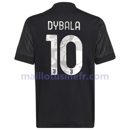 Maillot de Foot Juventus Paulo Dybala 10 Extérieur 2021-22 Maillot de Foot Juventus Paulo Dybala 10 Extérieur 2021-22